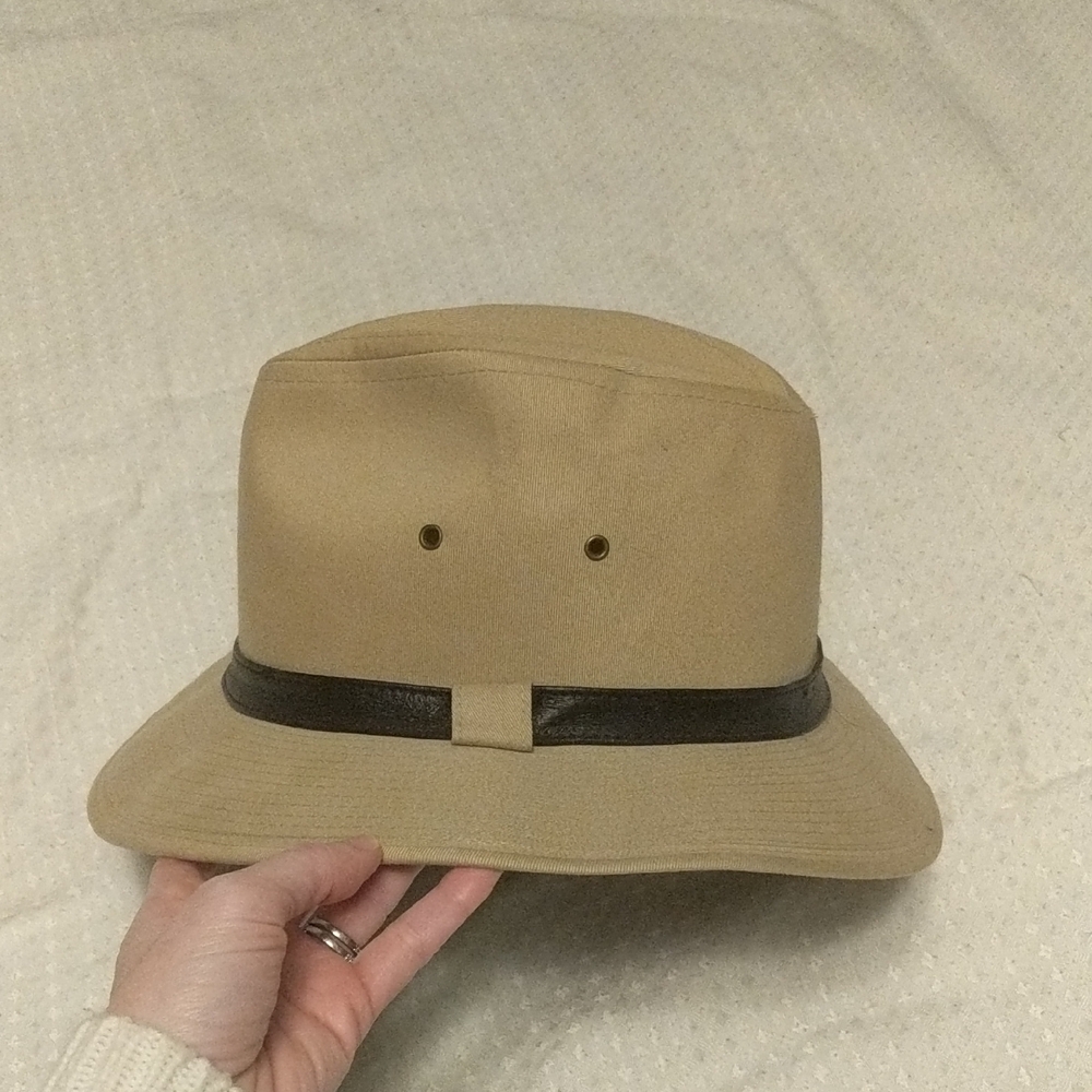 Mallory by Stetson Tan Fedora Hat - Picture 6 of 8